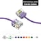 Bestlink Netware CAT6A UTP Super-Slim Ethernet Network Cable 32AWG- 1ft- Purple 100290PU - alternate 1